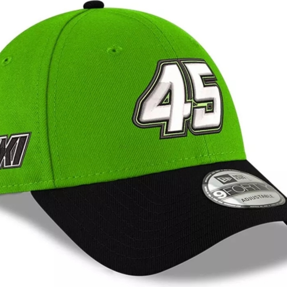 Kurt Busch New Era Number 9FORTY Snapback Adjustable Hat - Green
